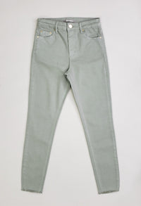 Mona High Waist Skinny Crop Jean