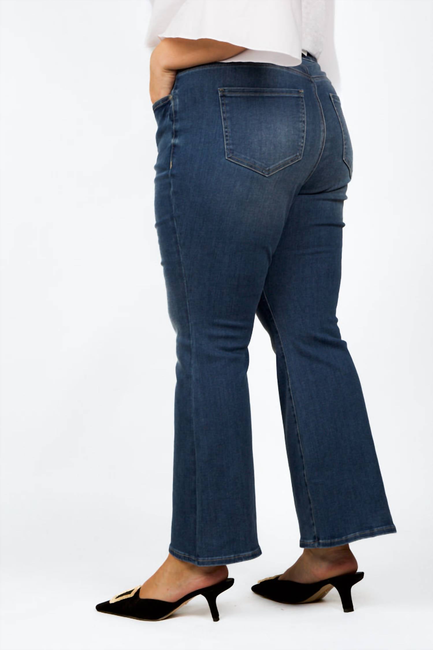 Nydj - High Rise Ava Flare Jeans - Plus