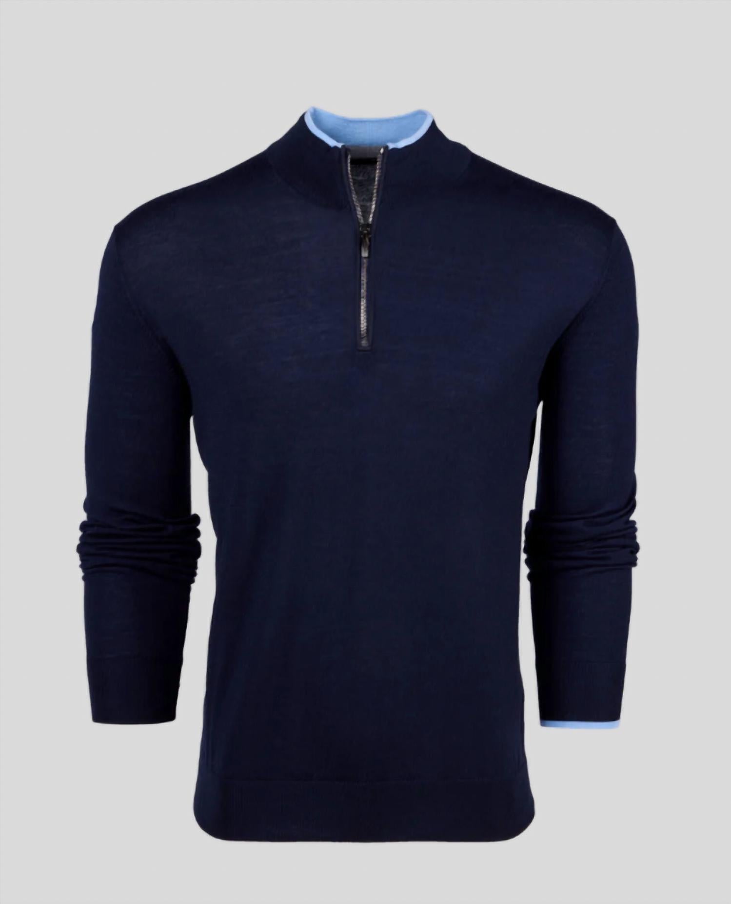 Greyson Clothiers - Men's Saratoga Quarter Zip Sweater