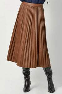 Mystree - Pleated Midi Skirt