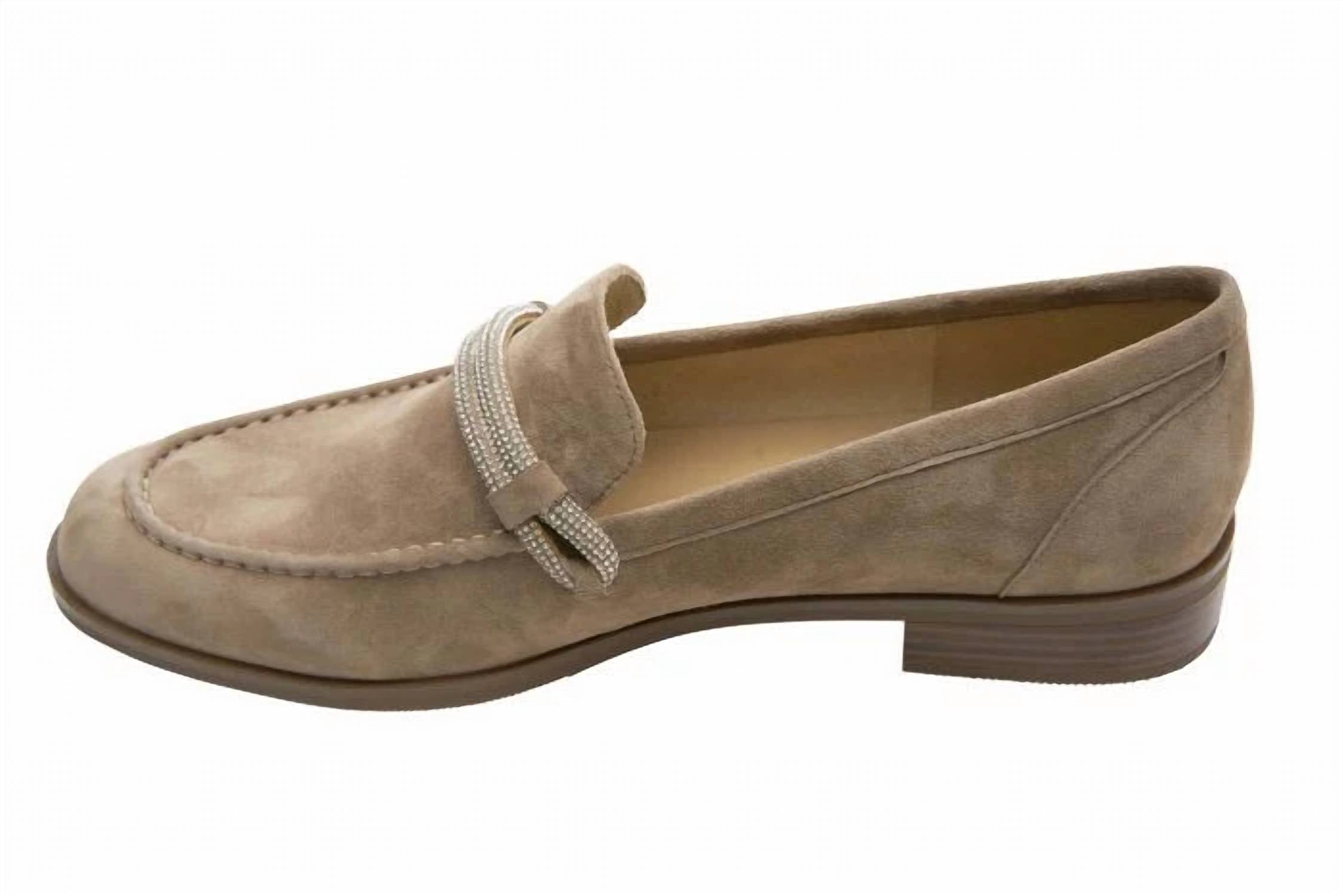 Vaneli - Women’s Karida Military Suede Loafers