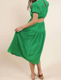 Sadie & Sage - Socialize Cut Out Midi Dress
