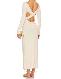 Onia - Crochet Knit Maxi Dress