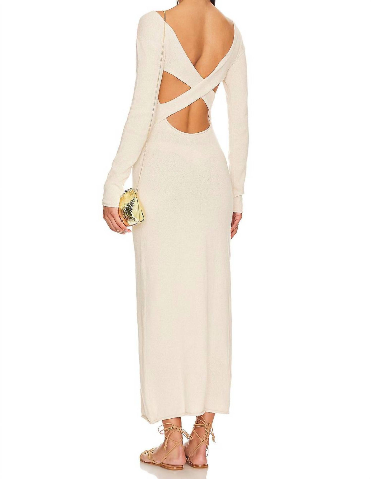 Onia - Crochet Knit Maxi Dress