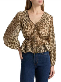 Sea - Claude Print Long Sleeve Top