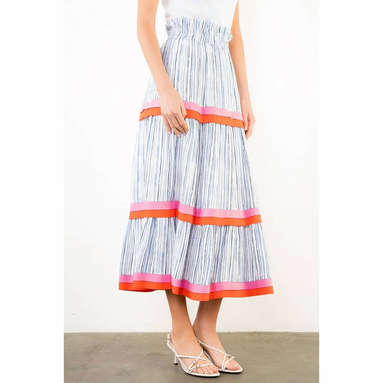 Thml - Tiered Maxi Skirt