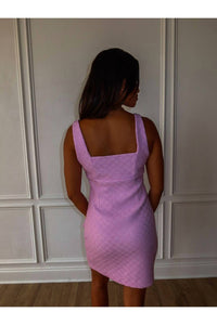 2.7 August Apparel - Elle Tweed Mini Dress