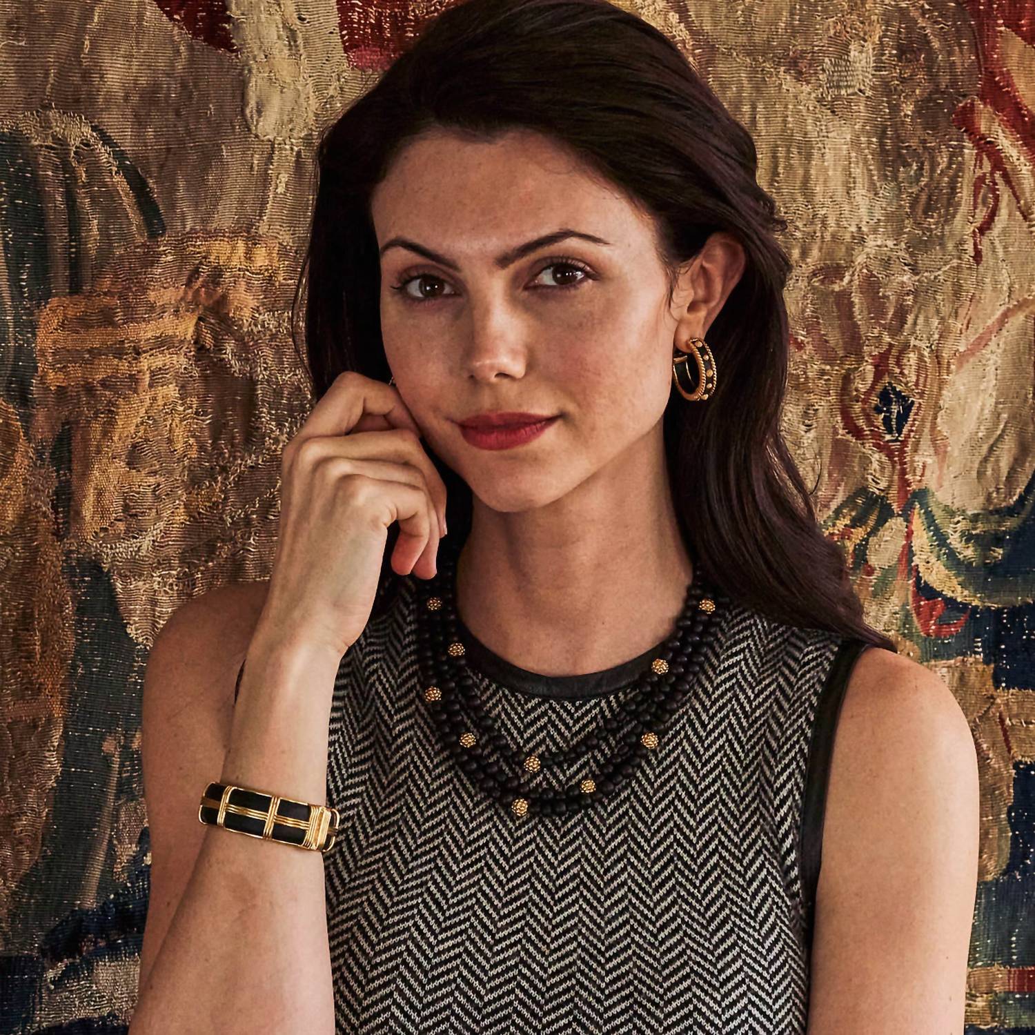 Capucine De Wulf - Women's Berry Triple Strand Necklace