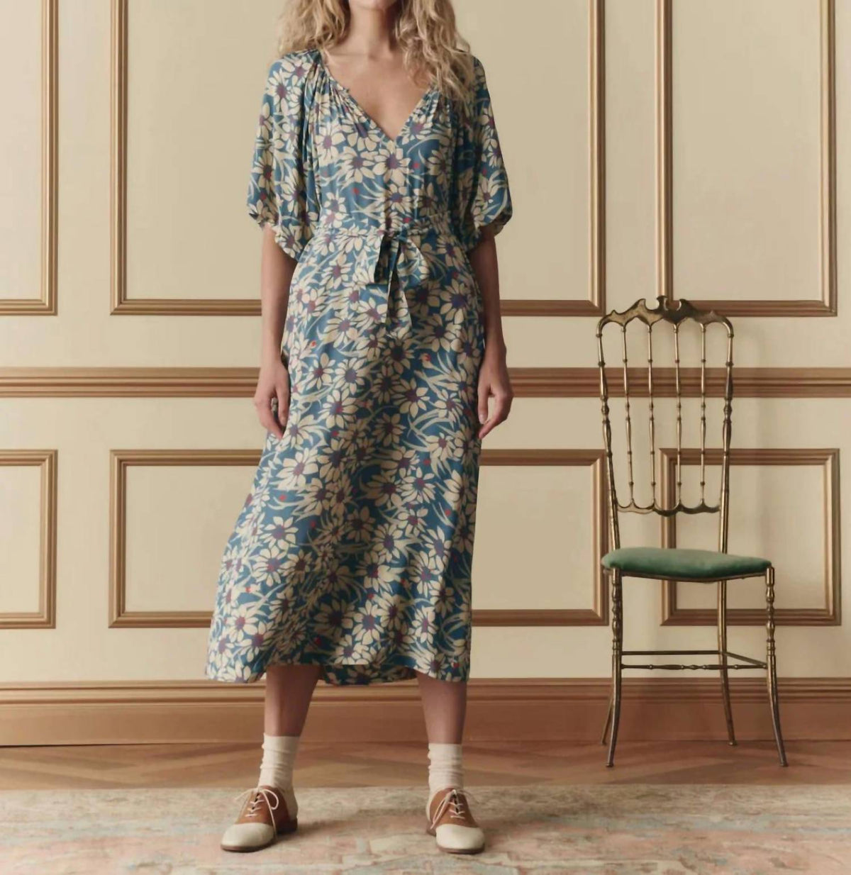 The Great. - The Fairground Midi Dress