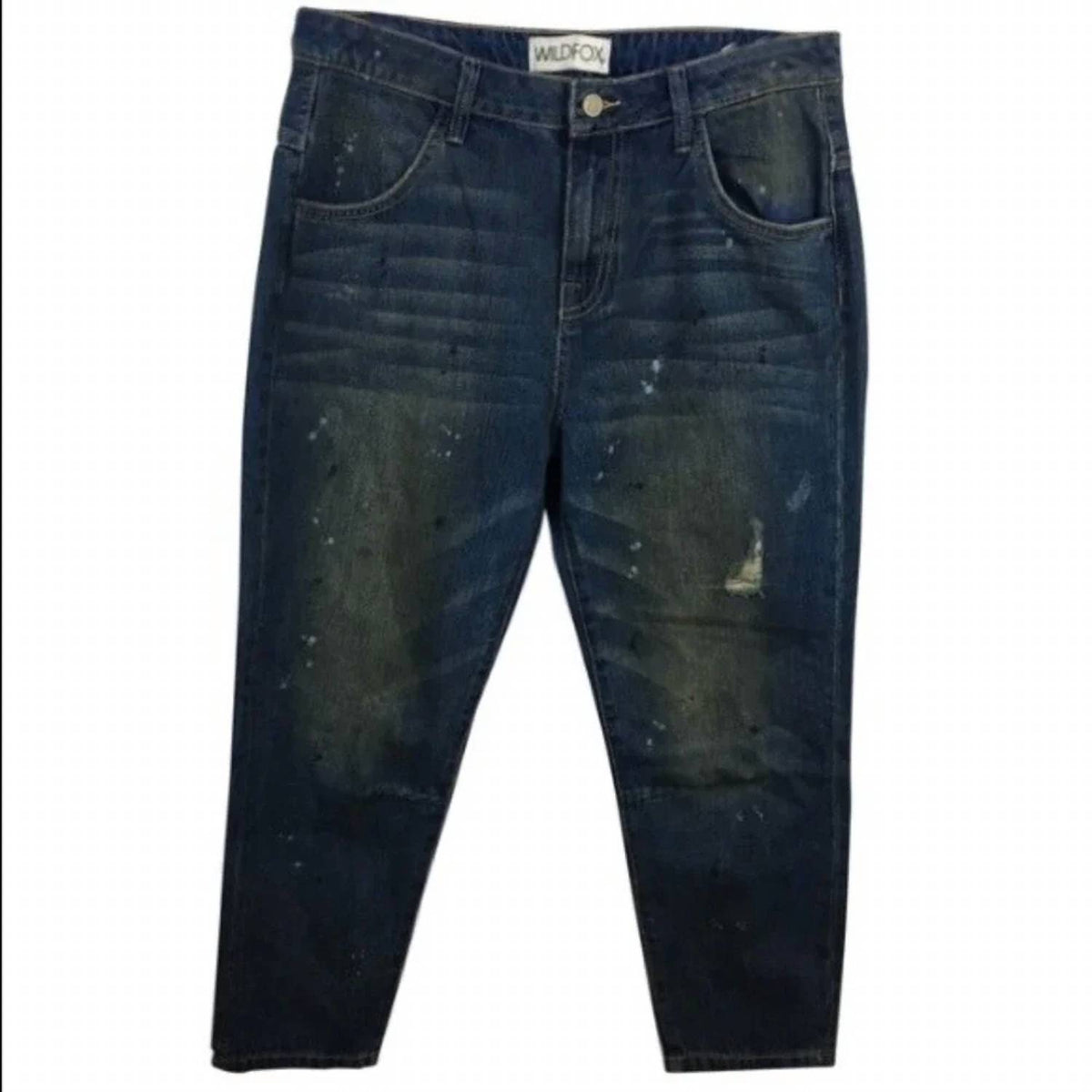 Wildfox - Baggy Crop High Rise Jeans