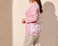 Tribal - Patterned Two-way Dolman Top