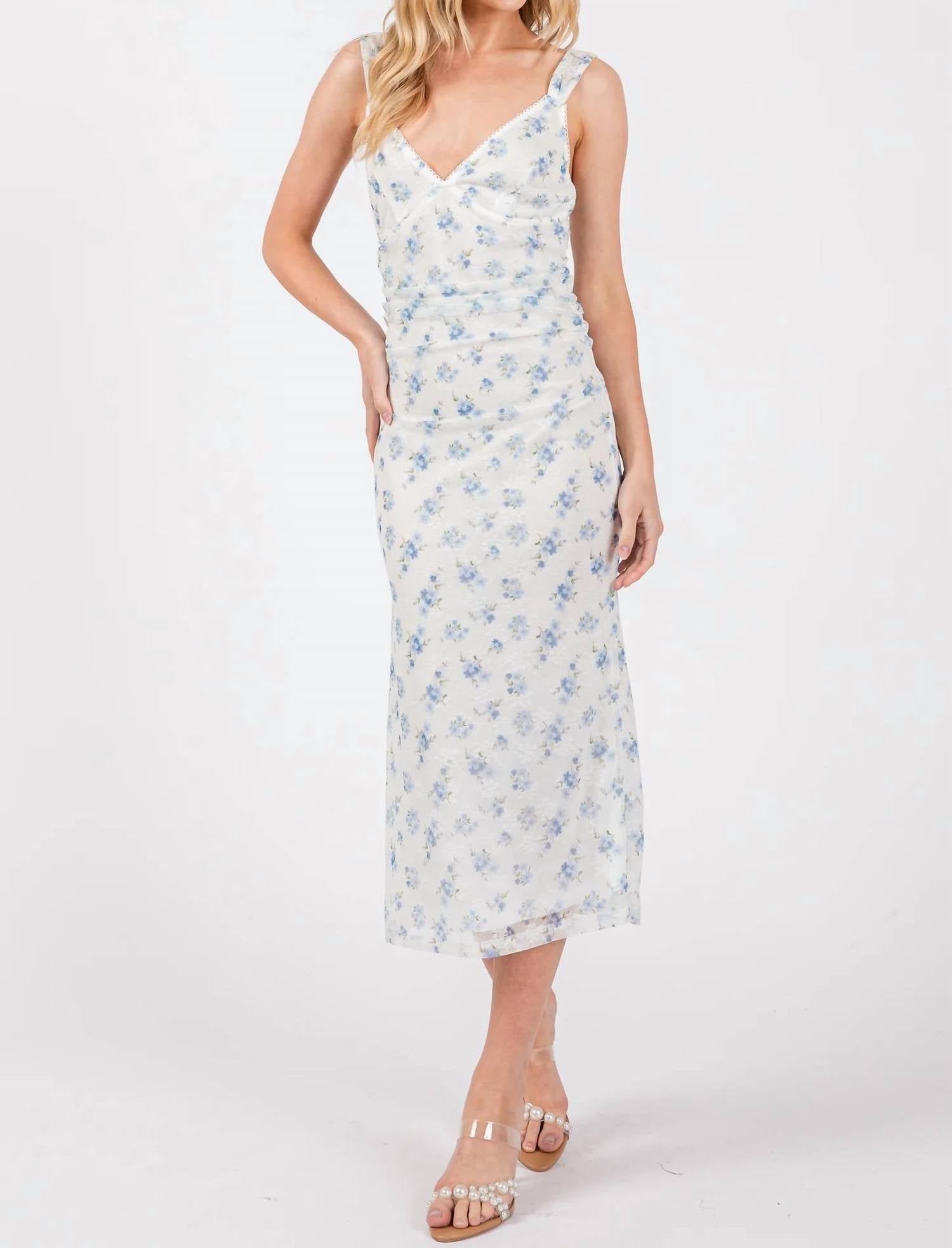 The Workshop - Taylor Floral Maxi Dress