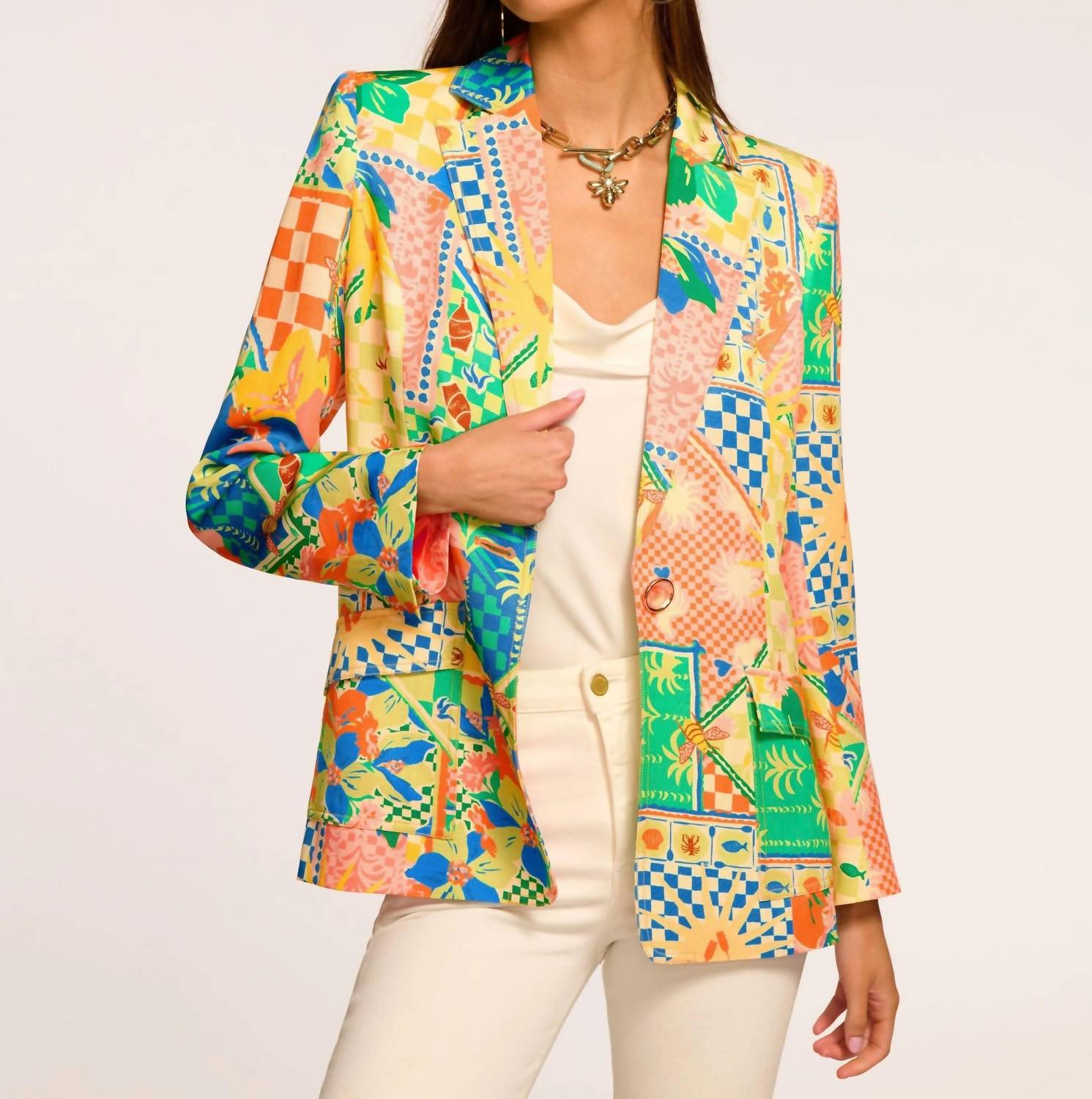 Ramy Brook - Maddie Printed Blazer