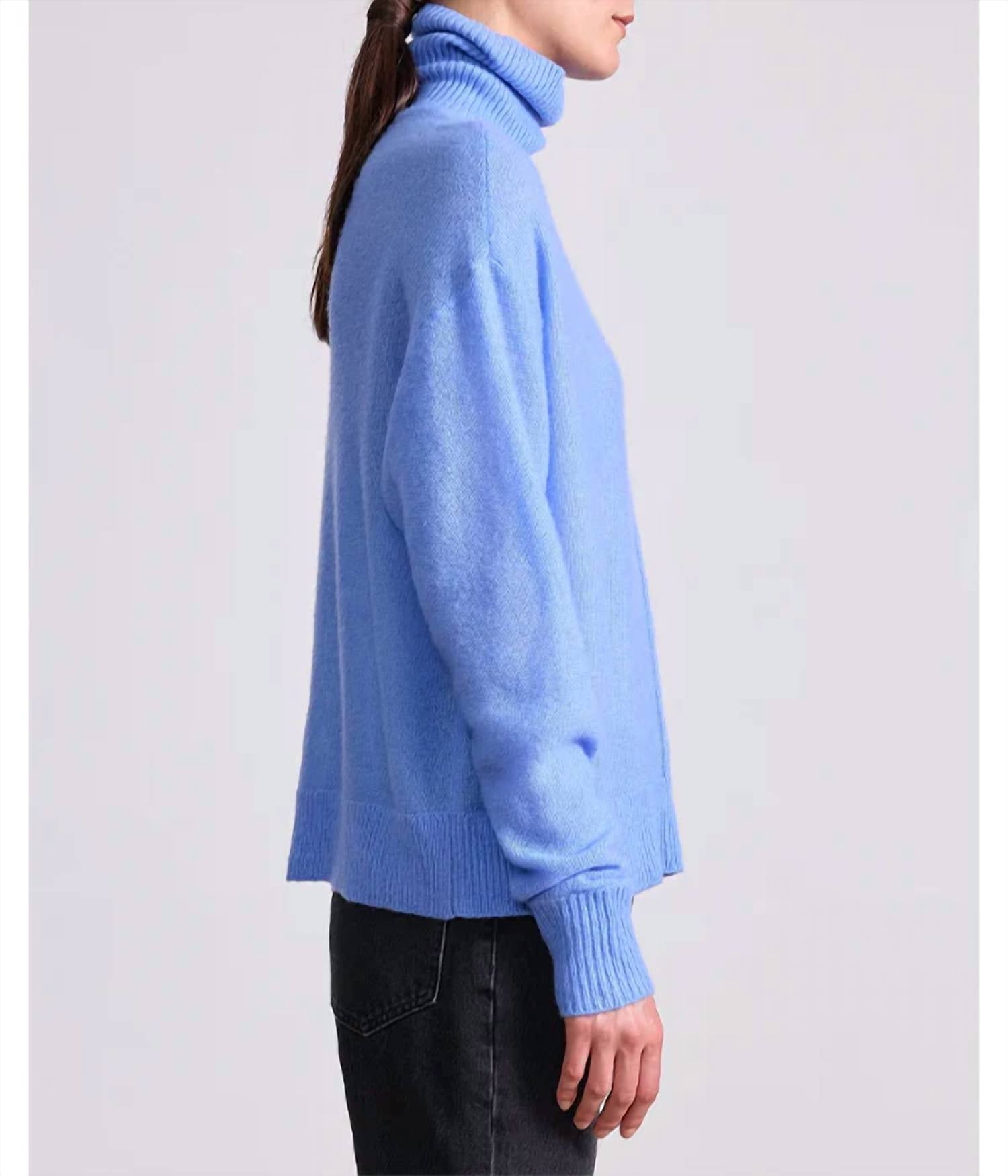 Apiece Apart - Cashmere Silk Blend Softest Tissue Weight Turtleneck Top