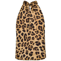 Karmamia WOMEN'S AVA TOP in leopard - women's shirt - detail view