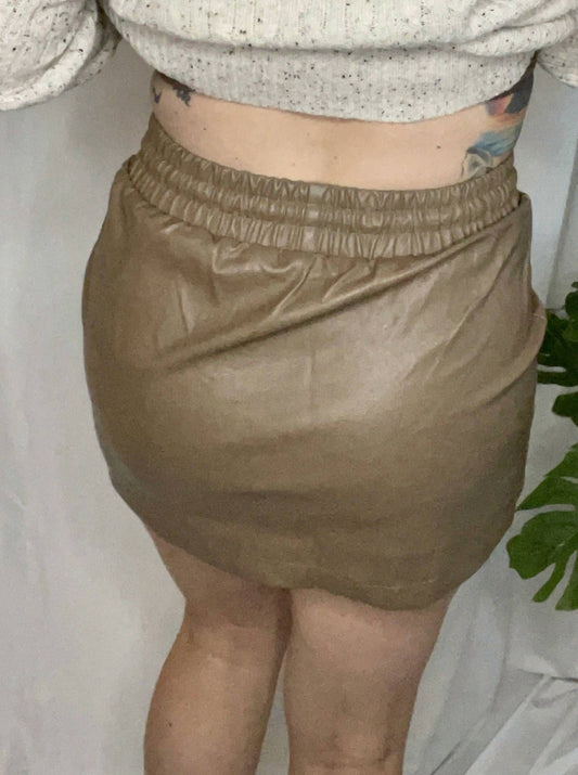 Le Lis - Mandy Pleather Skirt