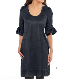 Gretchen Scott - Shake Your Tushy Suede Dress