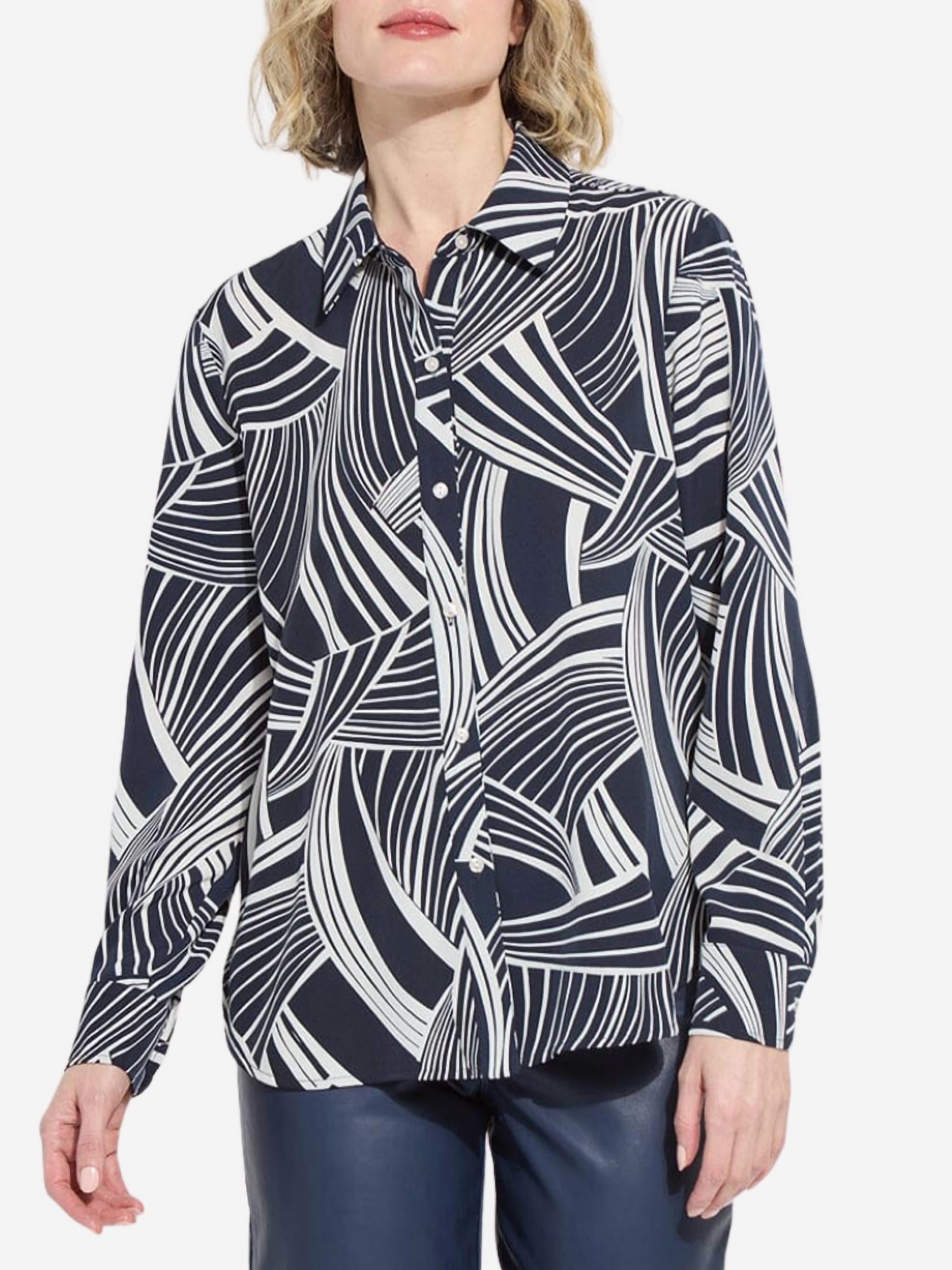 Lysse - Parker Button Down Printed Shirt