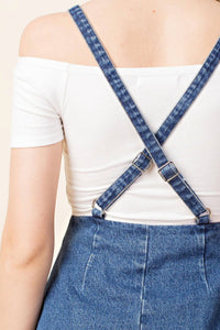 Honey Punch - Zip Up Overall Dress