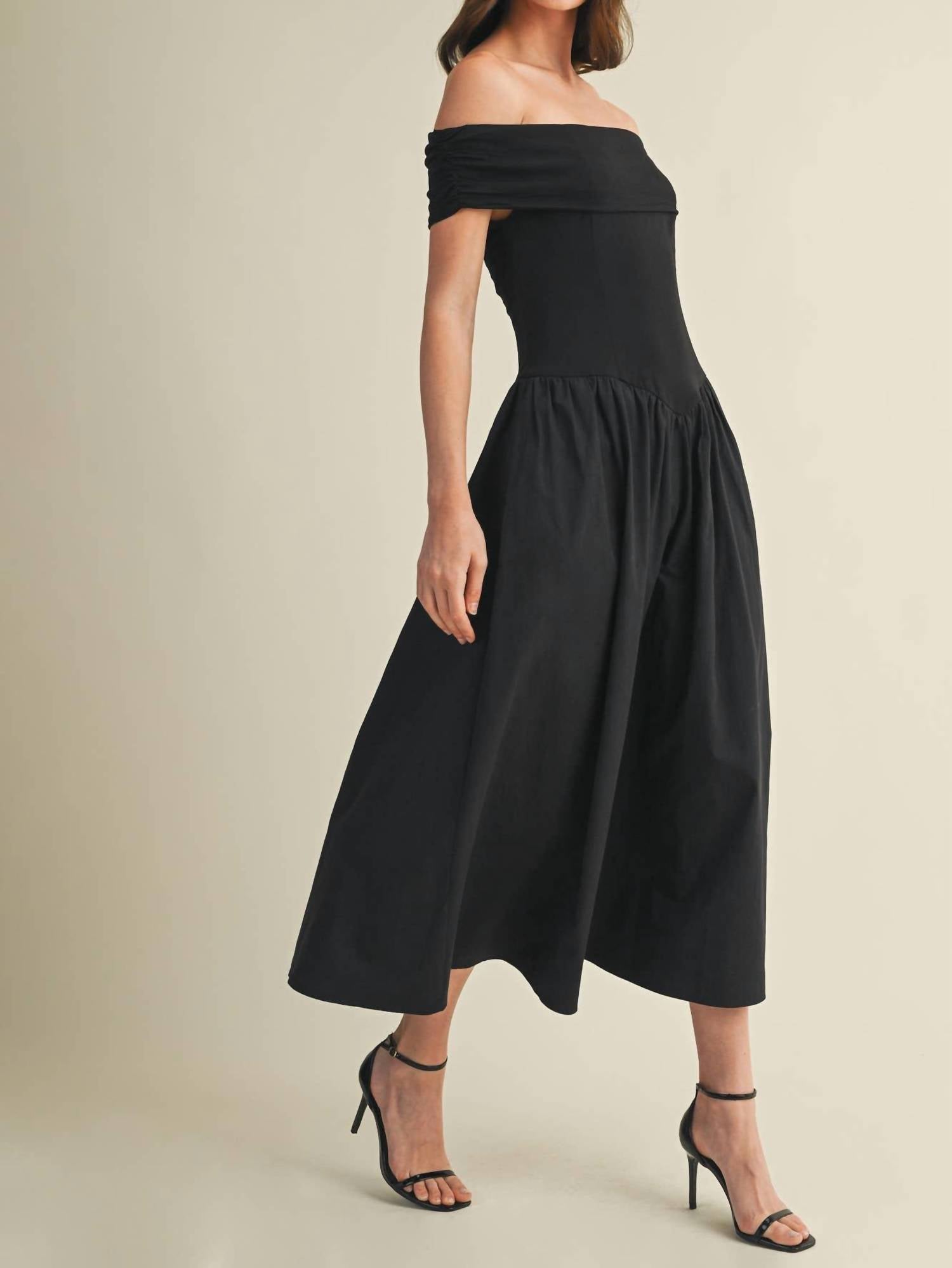 Mustard Seed - Margot Off The Shoulder Midi Dress