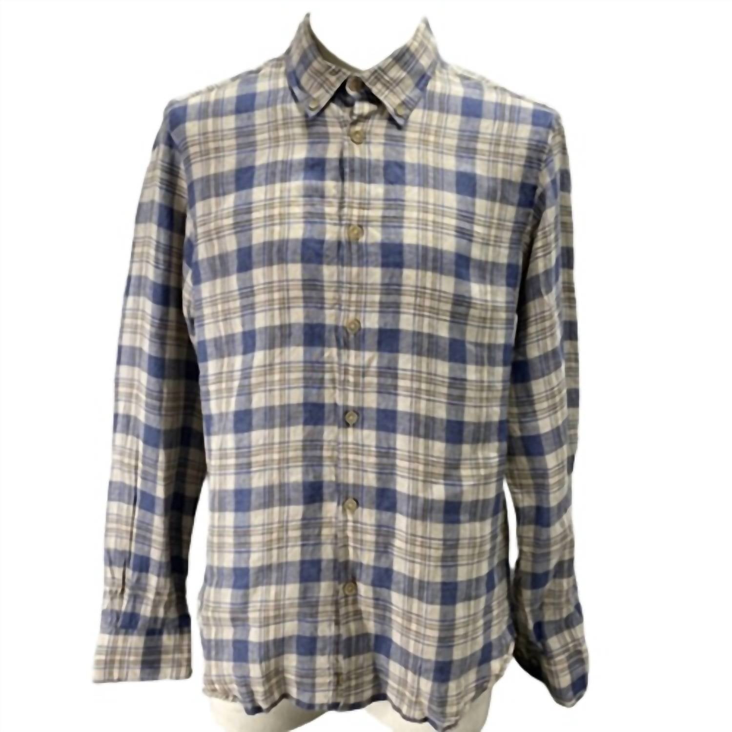 Borgo28 - Men’s Pure Linen Button-down Sport Shirt