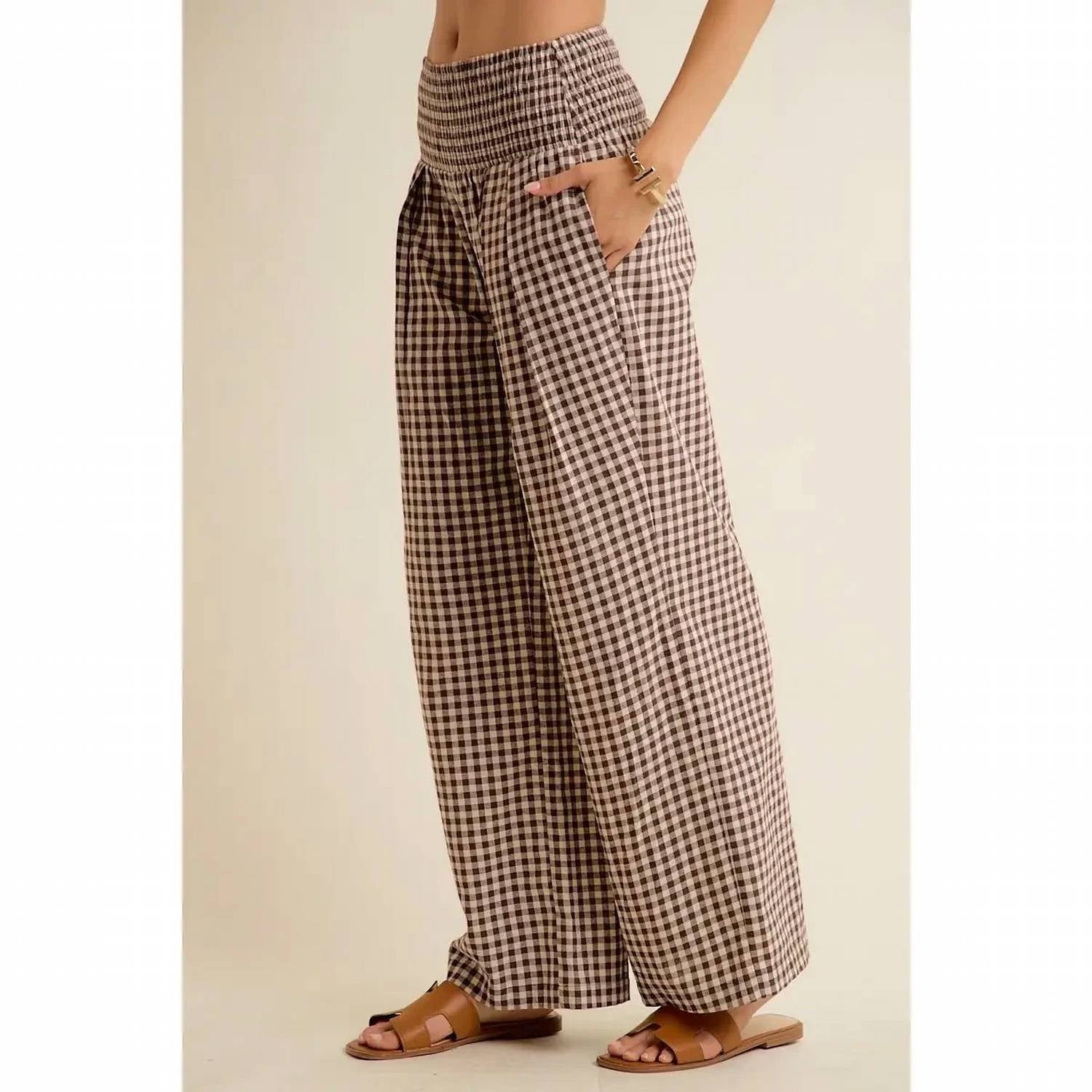 So Me - Meadow Gingham Pants