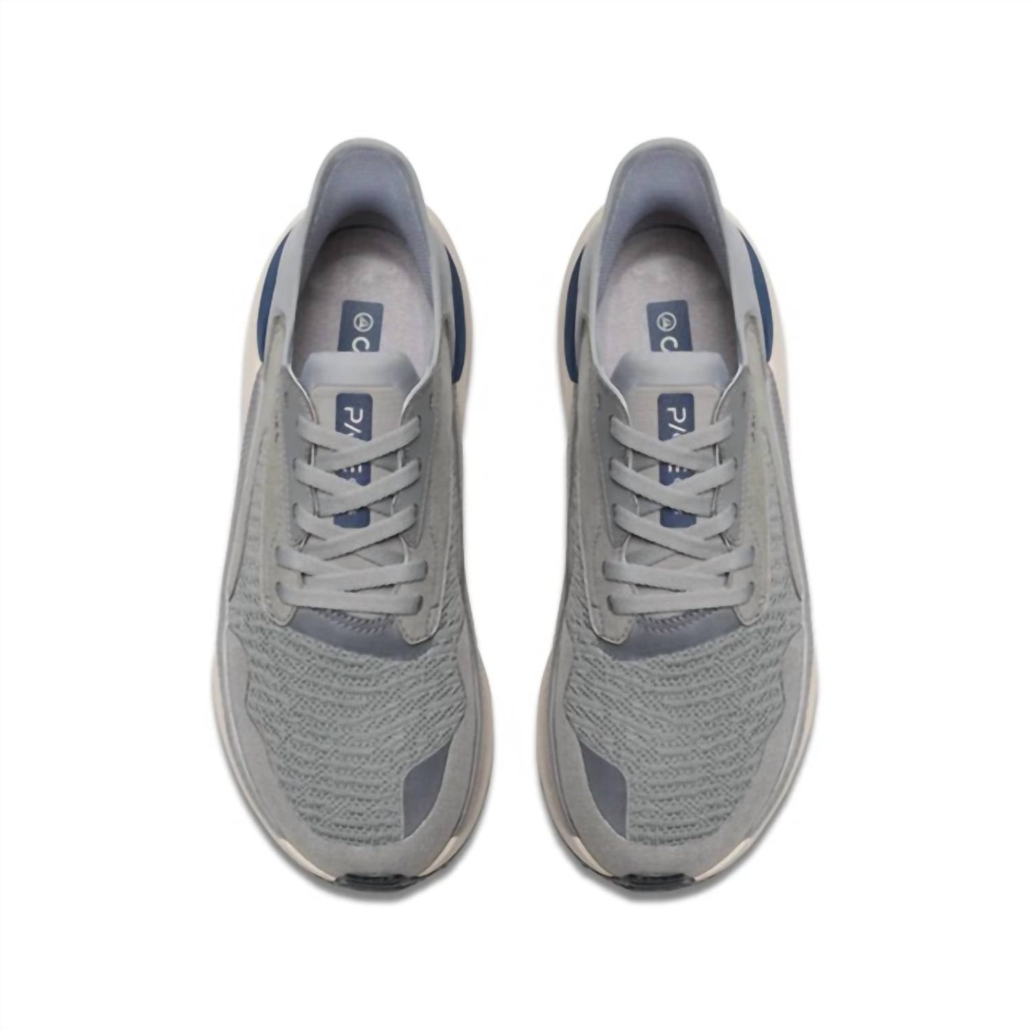 Clarks Men's Pace Walking Shoes in grey - men's shoe - view 4