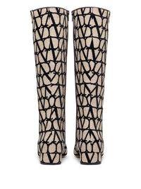 Valentino Garavani - Women's V Logo Toile Iconographe Boots