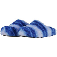 MARNI Men's Fussbett Sabot Sponge Clog in blue - men's sandal