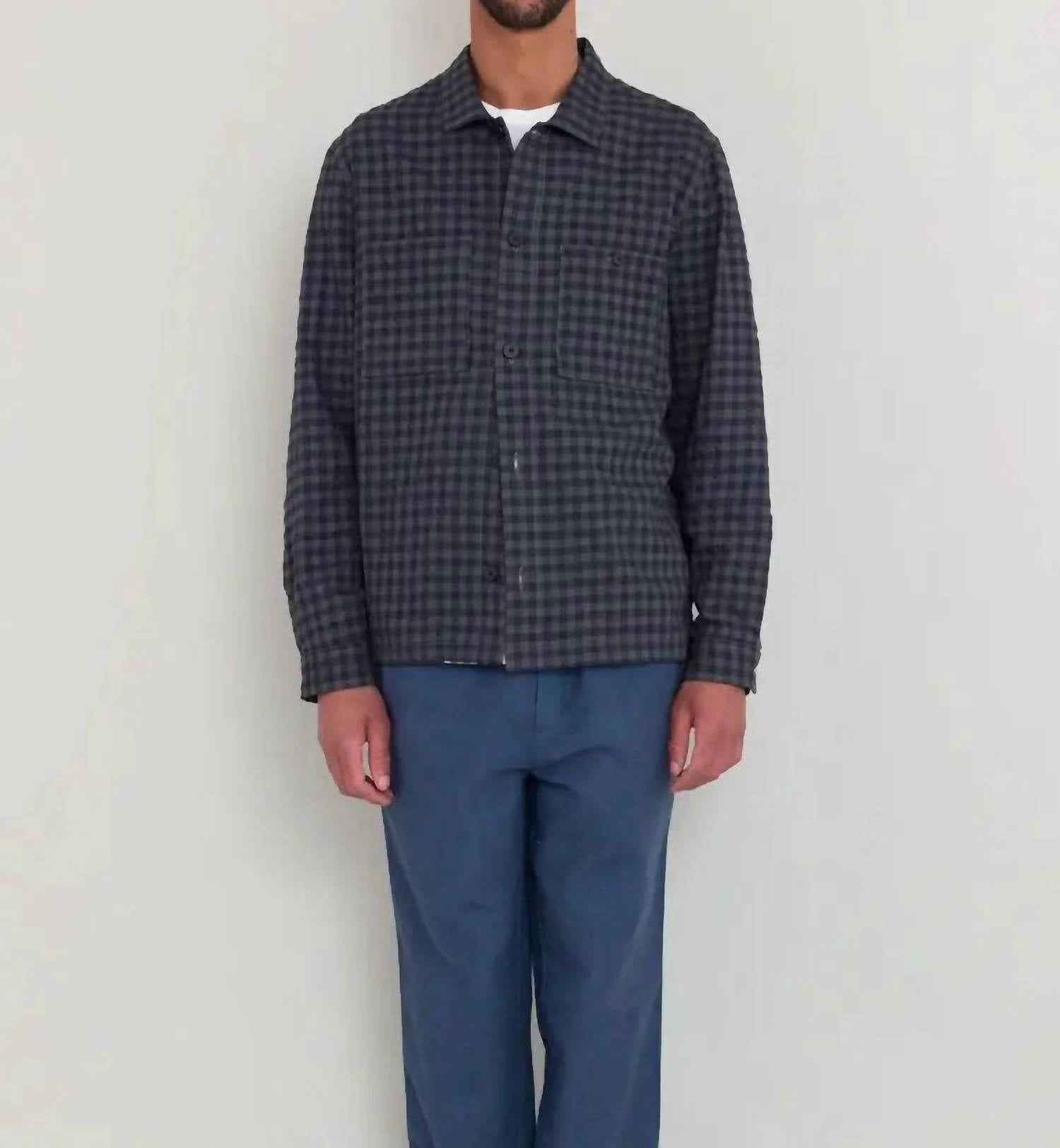 Folk - Heavy Cord Patch Overshirt