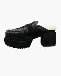 Mou - Women's Platform With Buckle Strap Clog