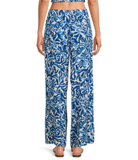Elan - Elastic Band Wide Leg Pants