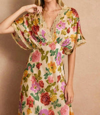 Dress Forum - GIFT OF LOVE LACE BLOUSON MAXI DRESS