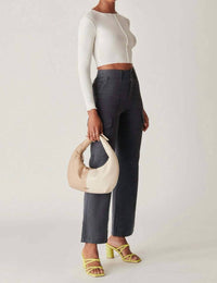 Dolce Vita Women's Patti Soft Nappa Hobo Handbag in dune ivory - women's item - view 5