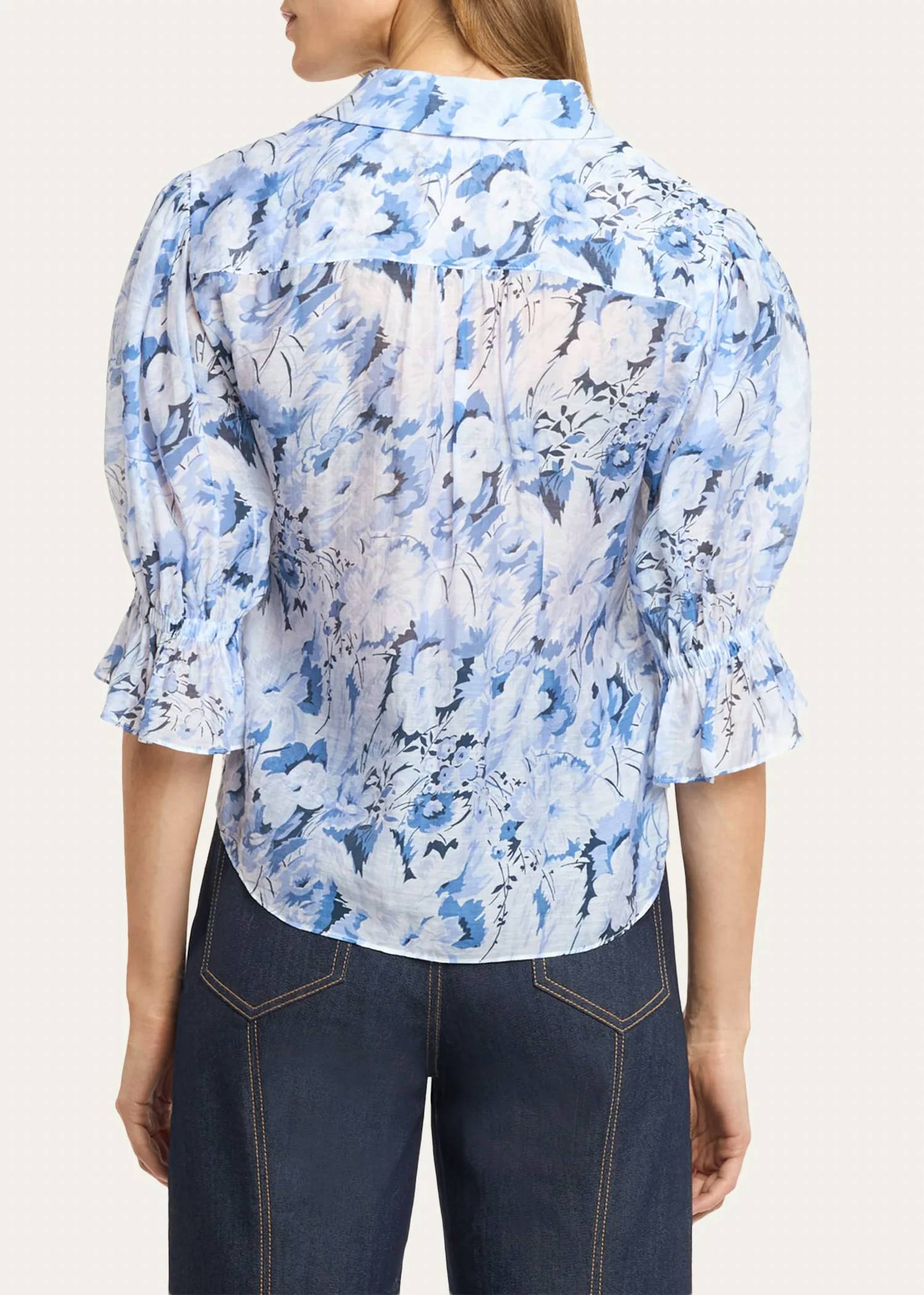 Cinq A Sept - Heirloom Petals Fiona Top