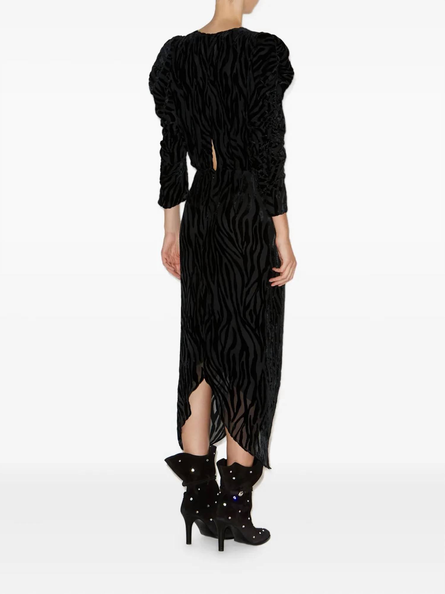 Isabel Marant - Zebra Print Midi Dress