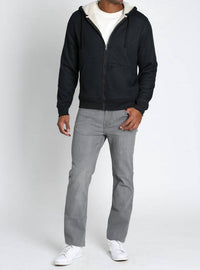 Jachs New York - Sherpa Lined Waffle Hoodie