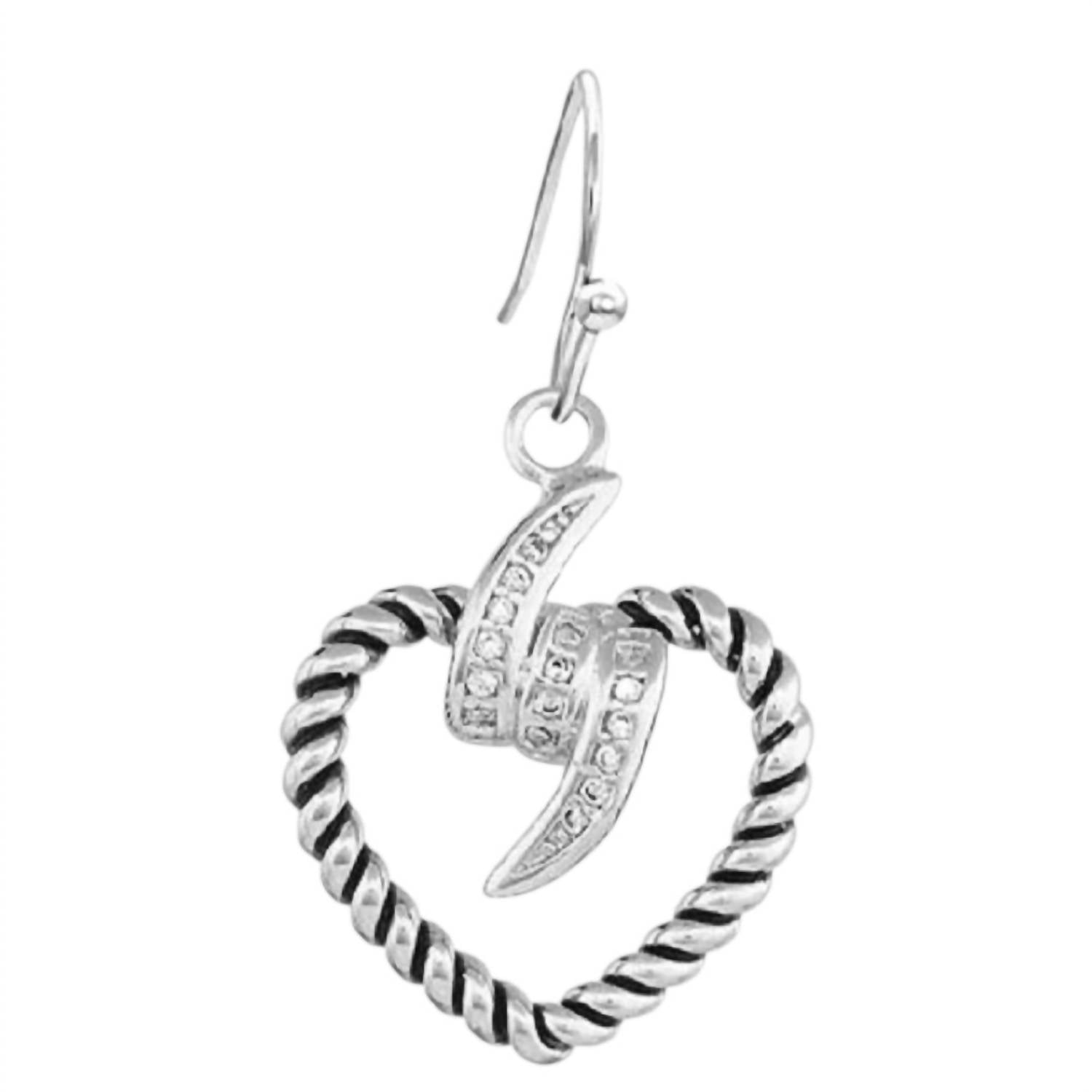 Montana Silversmiths - Women's Electric Heart Earrings