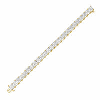 Diana M Jewels - Women's Asscher Lab-Grown Diamond Bracelet (15.00 Ct) - Grand