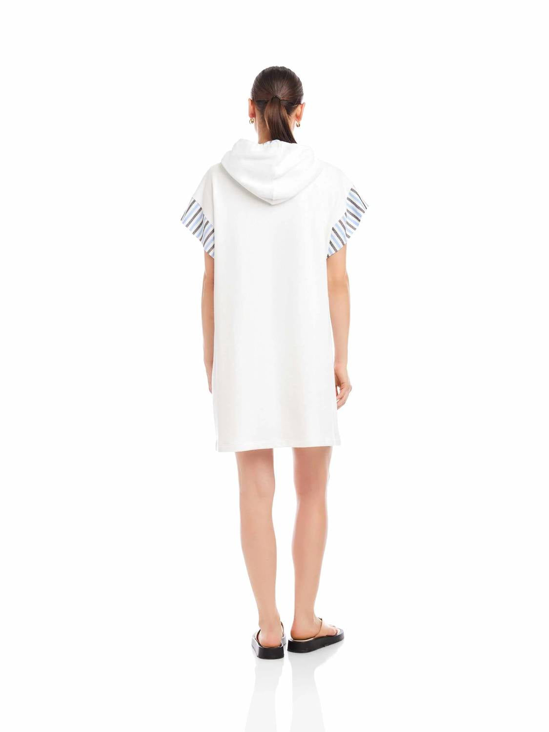 Fifteen Twenty - Dayna Contrast Hoodie Dress