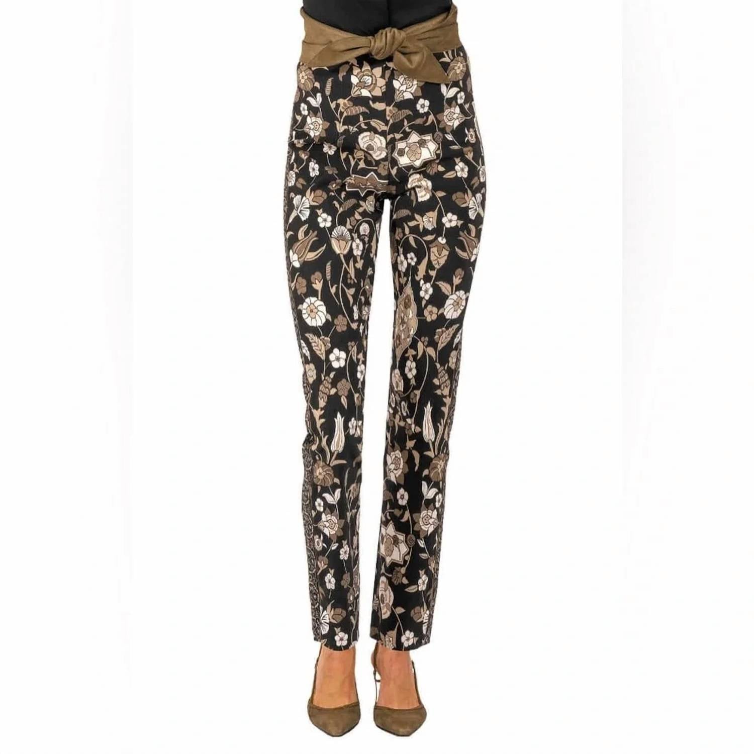 Gretchen Scott - Gripless Midnight Garden Pull On Pant