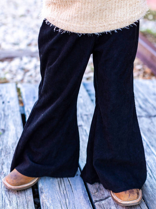 Girl's In the Dark of Night Flare Pants