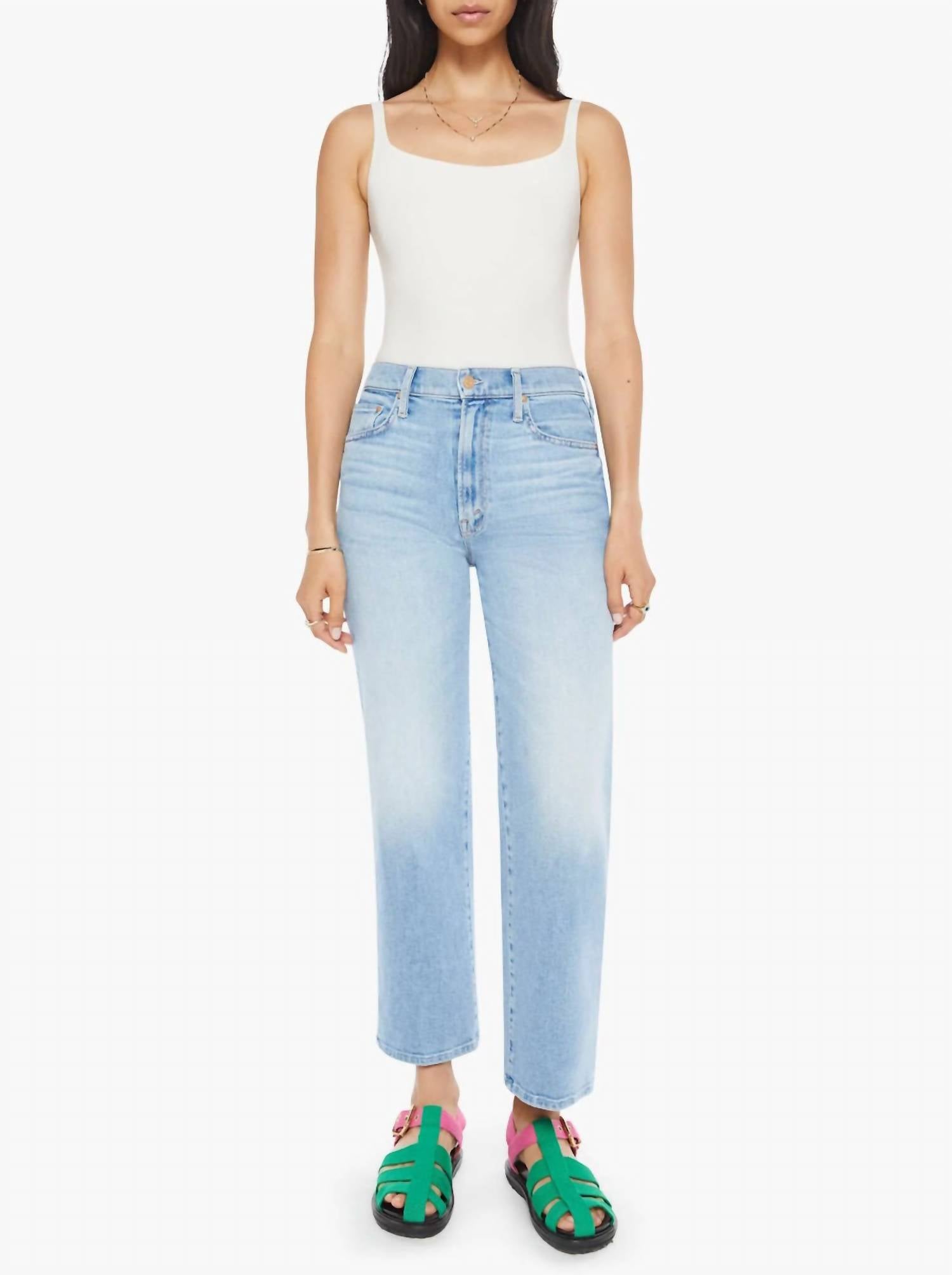 Mother - Rambler Zip Ankle Jeans