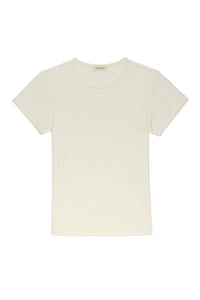 Donni. - Pointelle Baby Tee