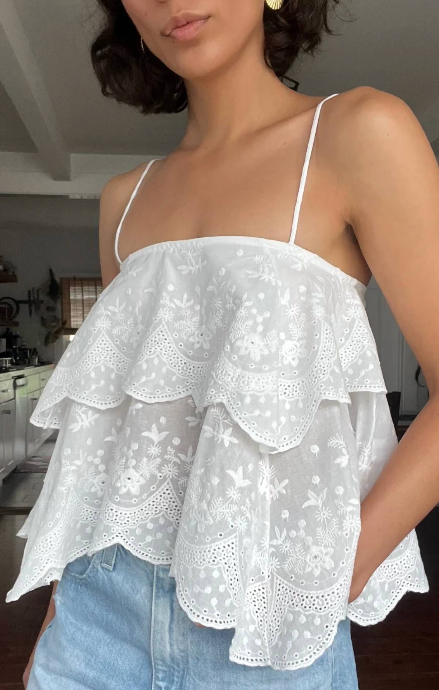 Bishop + Young - Capri Scalloped Cami
