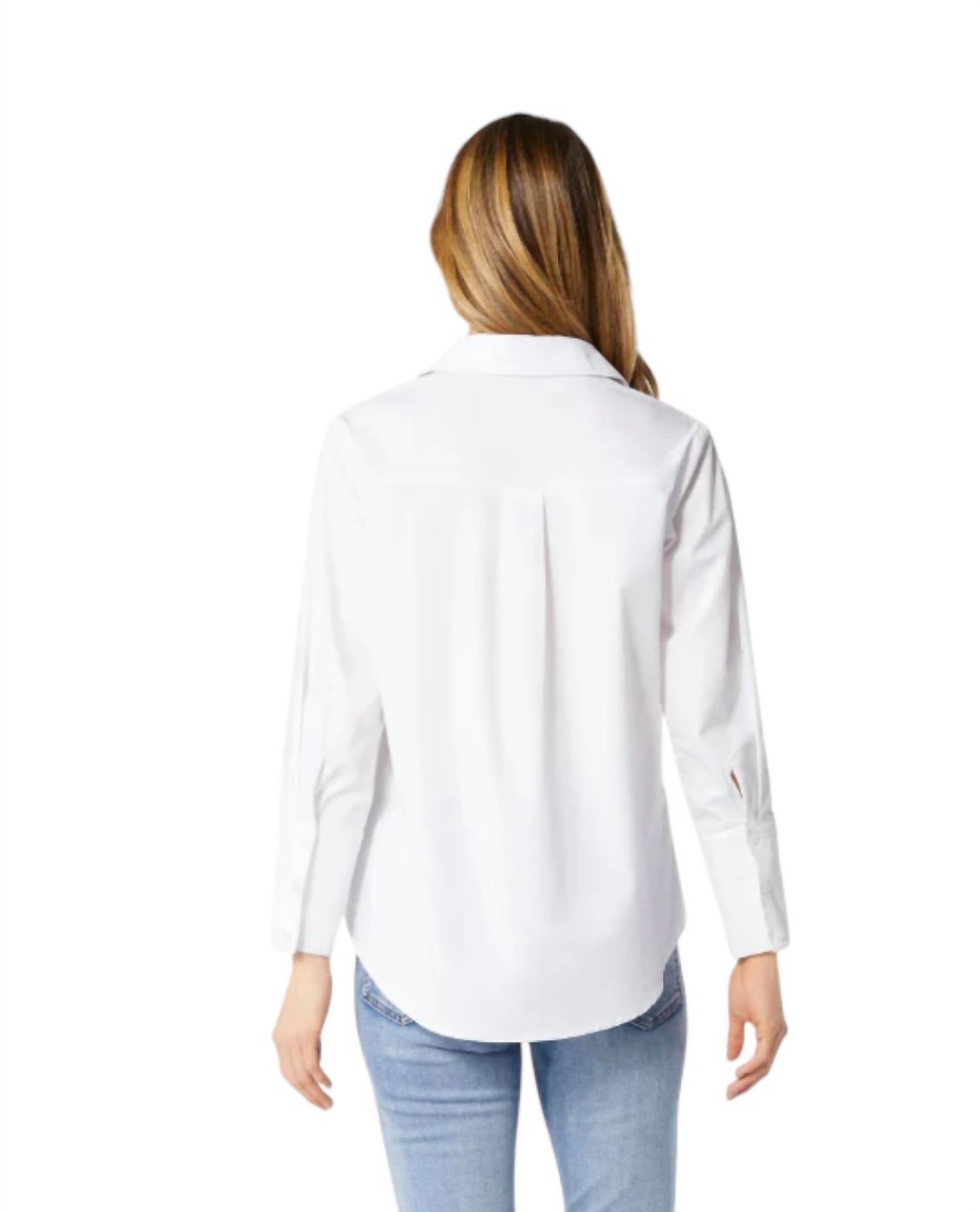 Coco + Carmen - Meredith Button-Up Boyfriend Shirt