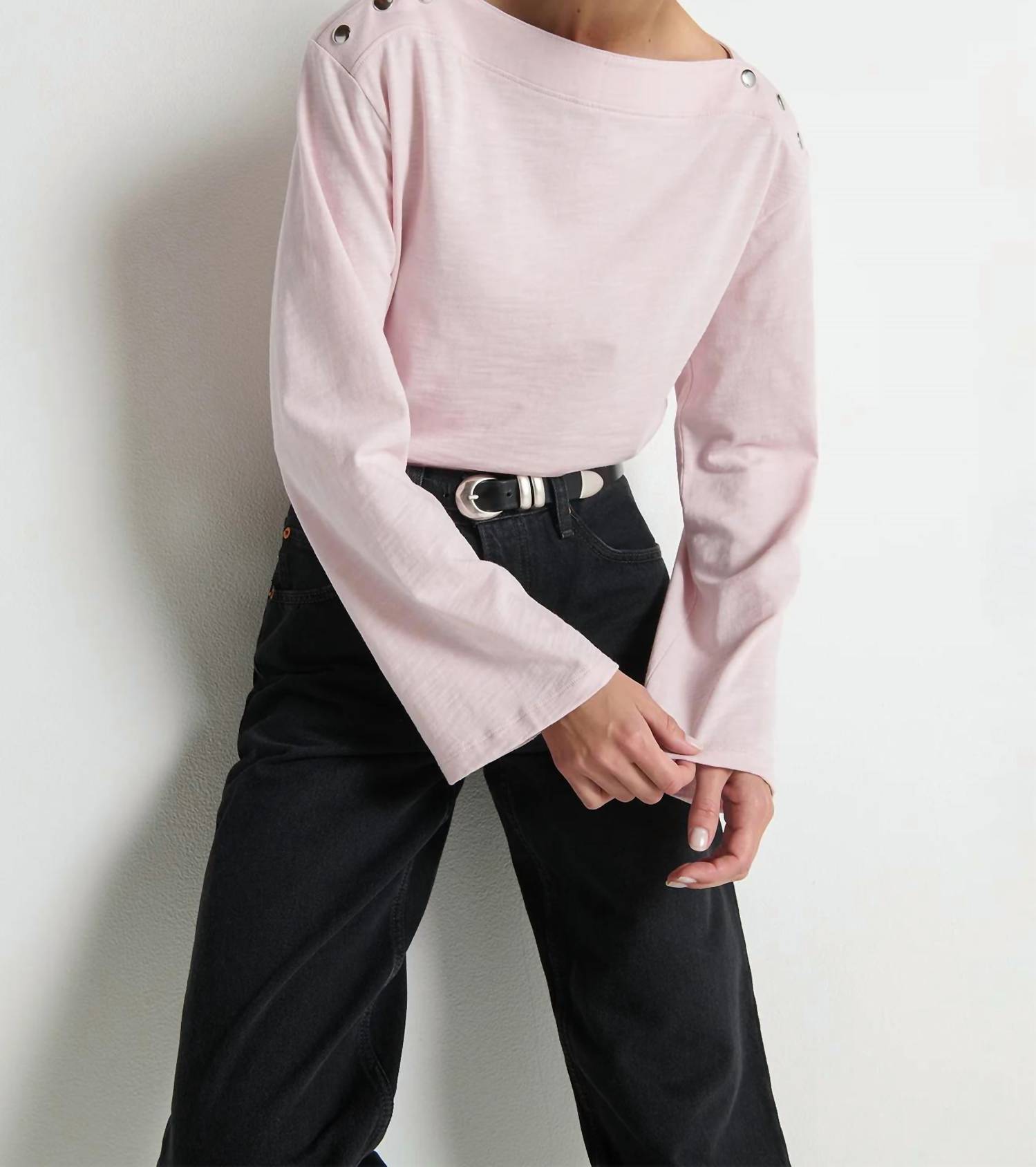 Nation Ltd - Rochelle Boatneck Tee