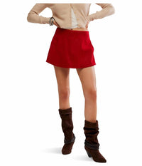 Free People - Paradise Found Suede Skort