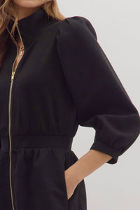 Entro - More Than Ready Zipper Dress