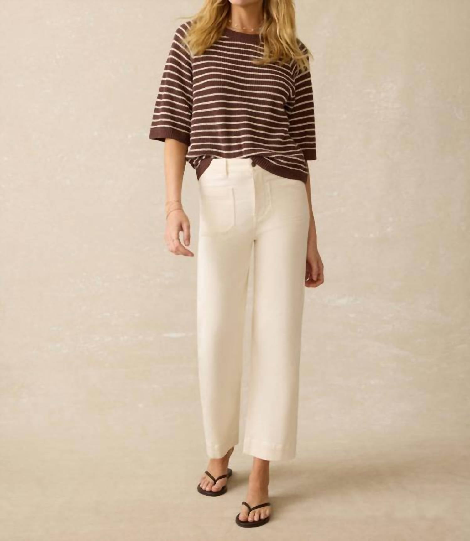 Faherty - Miramar Linen Sweater Tee